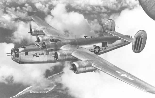 B-24M Liberator 44-42151 in flight