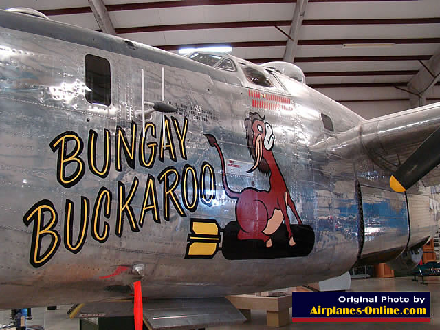Consolidated B-24 "Bungay Buckaroo" Liberator at the Pima Air and Space Museum