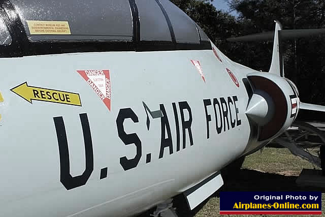 F-104 Starfighter at the Air Force Armament Museum at Eglin AFB, Florida
