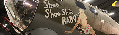 Background and story of the B-17 Flying Fortress "Shoo Shoo Shoo Baby"