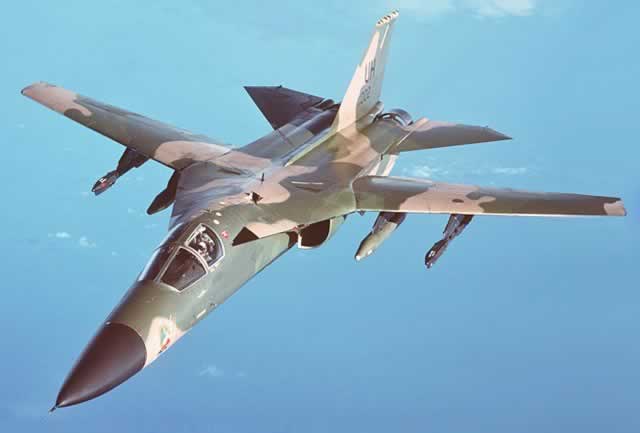 F-111 Aardvark in flight