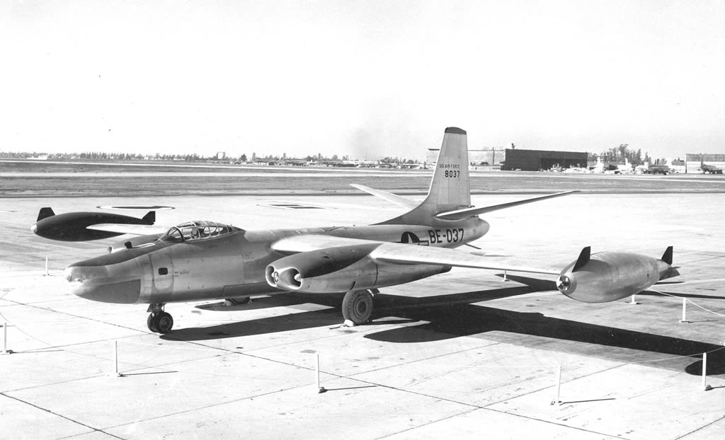 North American RB-45C, S/N 48-037, Buzz Number BE-037