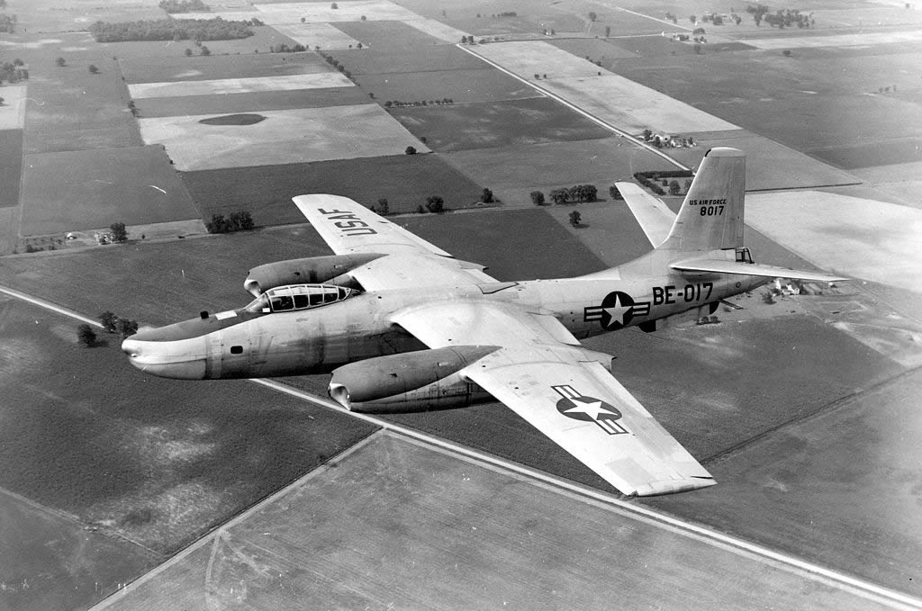 North American RB-45C of the U.S. Air Force, S/N 48-017, Buzz Number BE-017