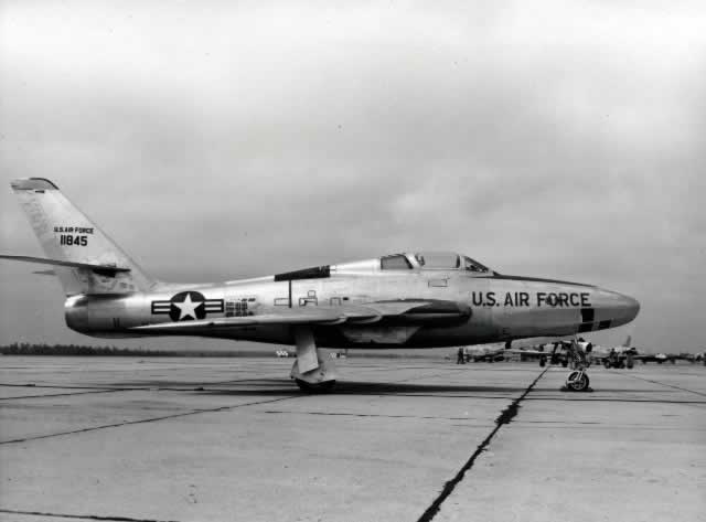 U.S. Air Force Republic RF-84F Thunderflash S/N 11845
