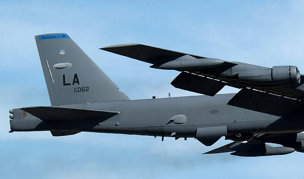 USAF B-52 Stratofortress, 60-062, 2nd Bomb Wing, with Tail Code LA (Barksdale AFB, Louisiana)
