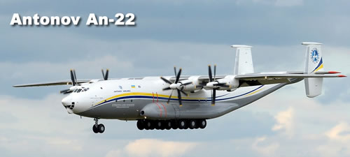 Antonov An-22 Antei cargo aircraft