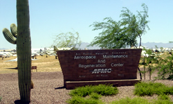 AMARC at Davis-Monthan AFB in Tucson, Arizona