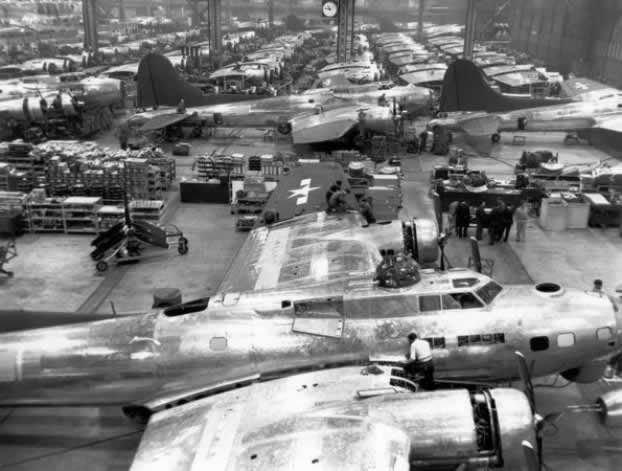 B-17 Flying Fortress Assembly Plant