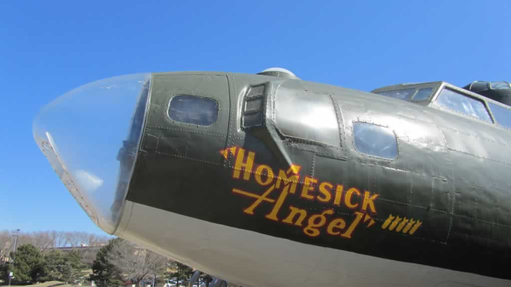 B-17 Flying Fortress Homesick Angel