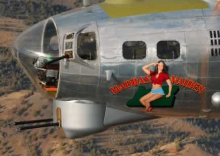 B-17 Flying Fortress Madras Maiden