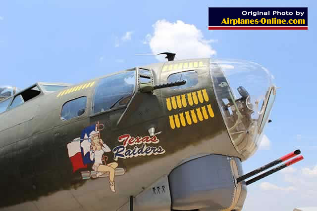 Boeing B-17 Flying Fortress S/N 44-83872 "Texas Raiders" of the Gulf Coast Wing of the CAF