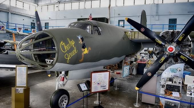 B-26 Marauder "Charley's Jewel" S/N 40-1459 at the MAPS Air Museum in Akron, Ohio