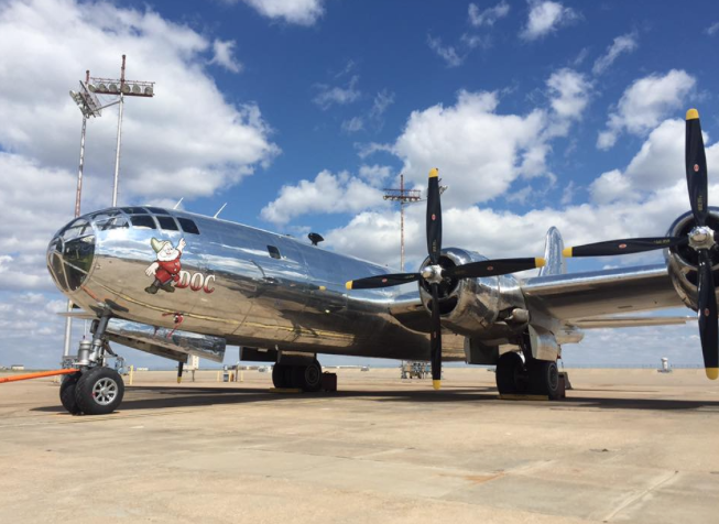 B-29 Superfortress "Doc" seen in March of 2016
