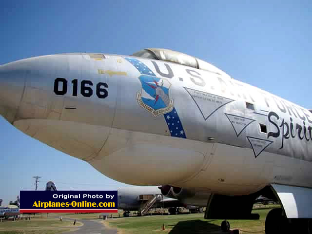 Boeing B-47 Stratojet 0166 in Atwater