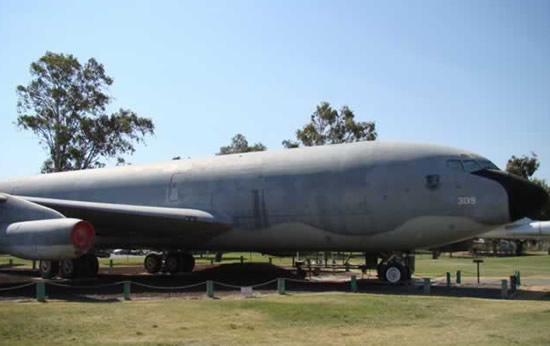 Boeing KC-135A Stratotanker S/N 55-3139 near Atwater, California