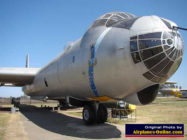 Nose view of the Convair RB-36H