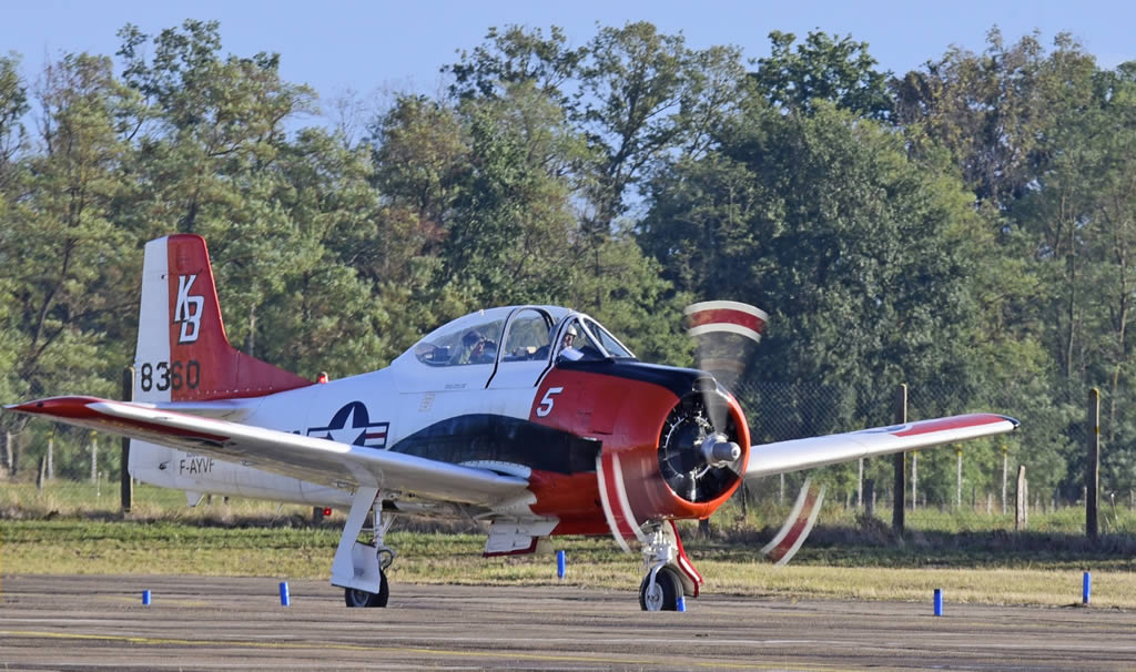 T-28 Trojan trainer built by North American Aviation for the USAF and Navy,  photos, surviving aircraft