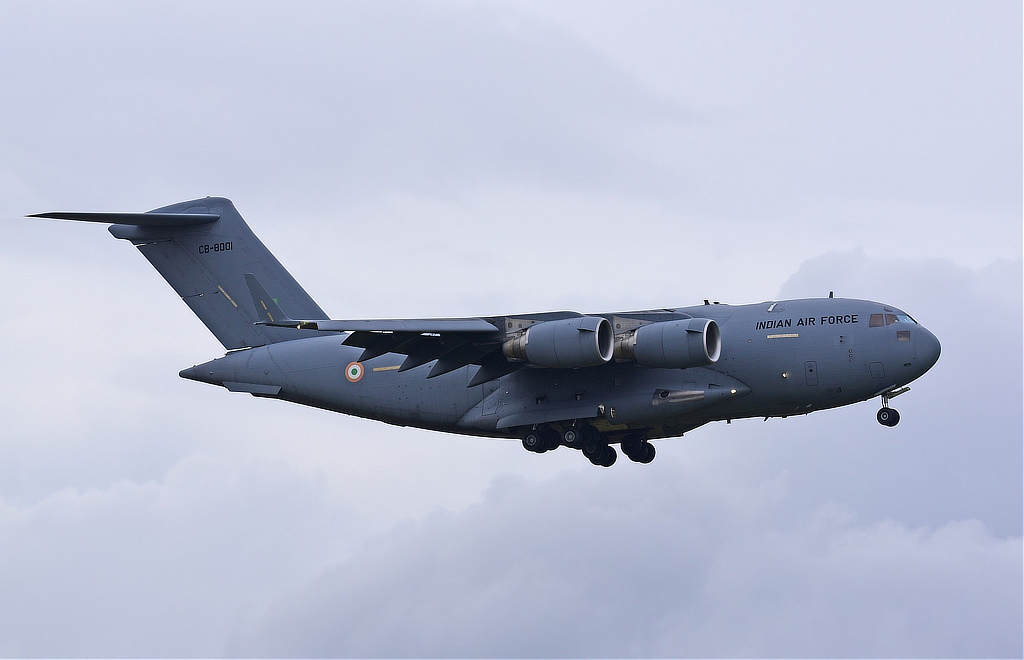 C-17 Globemaster III of the Indian Air Force, CB-8001