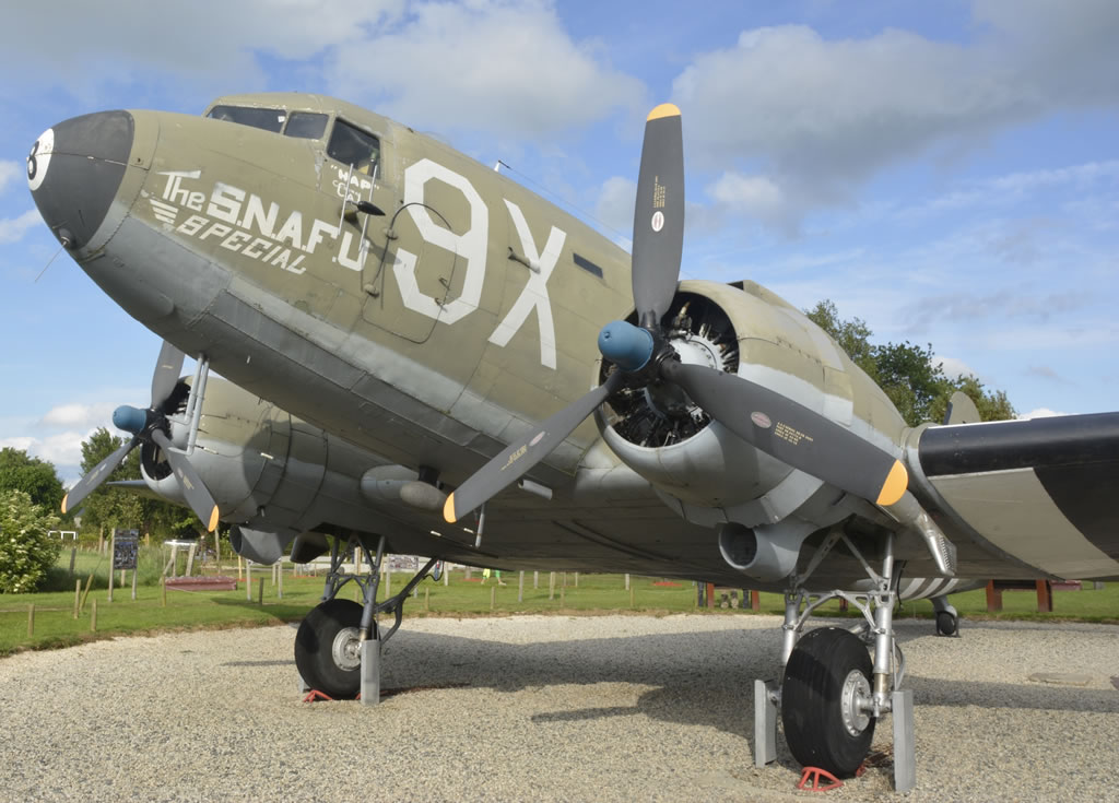 C-47 Skytrain "The Snafu Special", S/N 43-15073, Merville, France