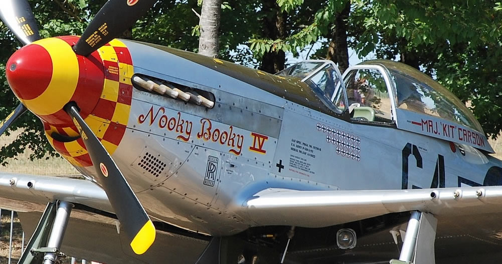 P-51D Mustang "Nooky Booky IV", Registration F-AZSB, Rochefort, France