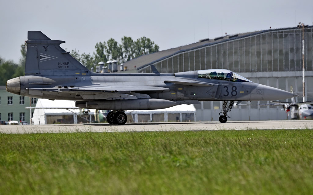  Saab JAS 39 Gripen of the Hungarian Air Force 59th TFW