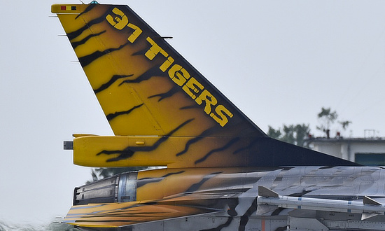 F-16 of the Belgian Air Force "31 Tigers"