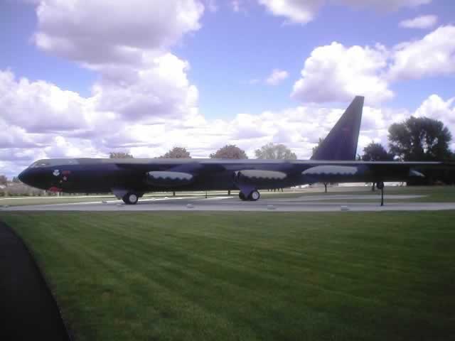 B-52D Stratofortress at Fairchild Air Force Base near Spokane, Washington