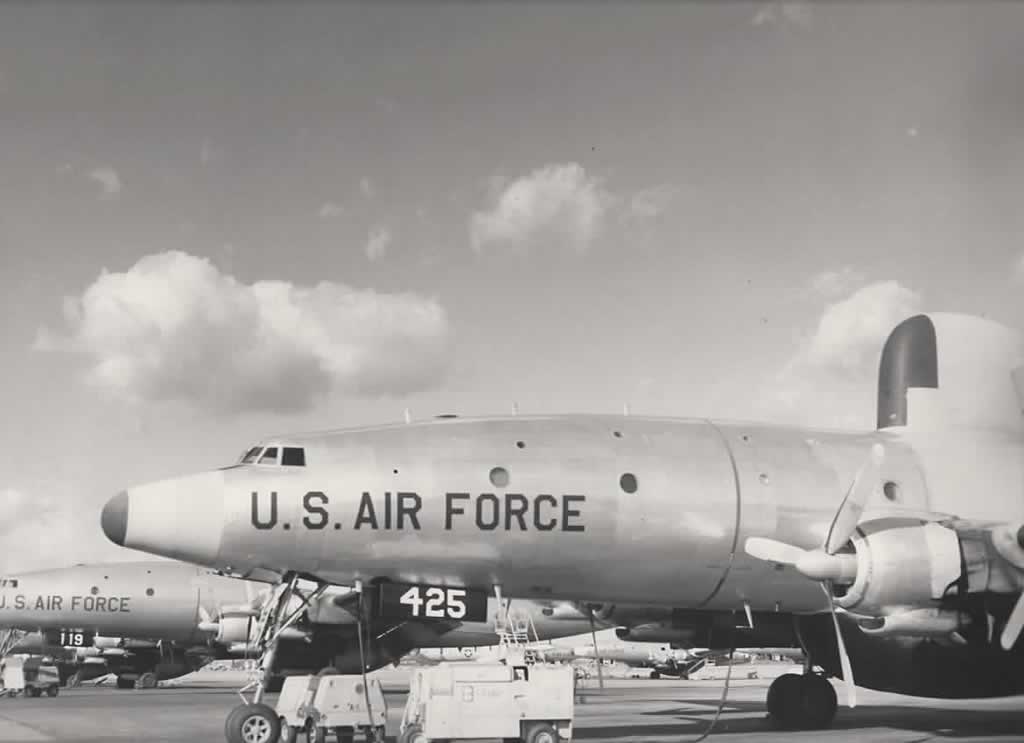U.S. Air Force EC-121s on the apron