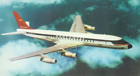 DC-8 Northwest Airlines