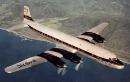 Delta Air Lines DC-7 Airliner