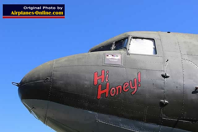 C-47A Skytrain "Hi Honey" S/N 43-16130 at the Global Power Museum at Barksdale AFB in Louisiana