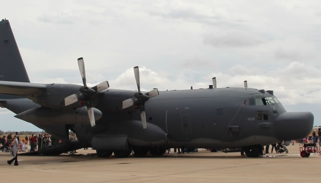 C-130 Combat Talon on display at the 2014 Cannon AFB Air Show, Clovis, New Mexico
