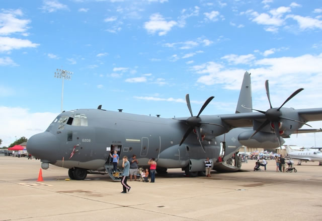 C-130J Super Hercules at the 2014 Cannon AFB Air Show, Clovis, New Mexico