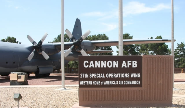 Cannon Air Force Base, Clovis, New Mexico ... 27th Special Operations Wing