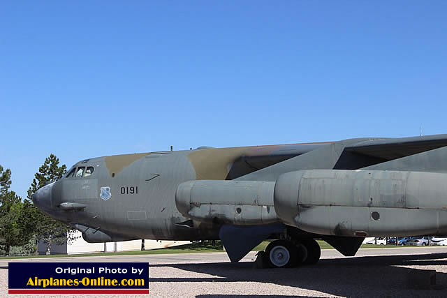 B-52G Stratofortress S/N 58-0191 at Hill AFB, Utah