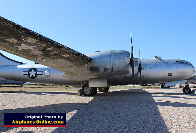 Right side view of the B-29 Superfortress "Hagarty's Hag" S/N 4486408