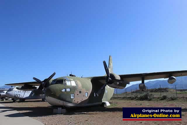 Fairchild C-123K Provider, Serial Number 54-610, at the Hill Aerospace Museum in Ogden, Utah