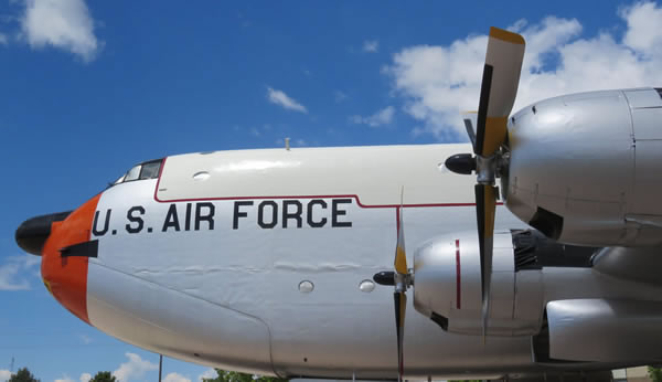 C-124 Globemaster on display at the Hill Aerospace Museum in Ogden, Utah