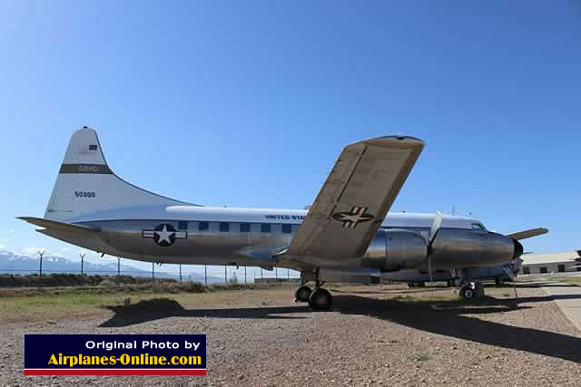Convair C-131D Samaritan, S/N 55-0300 at Hill AFB, Ogden, Utah
