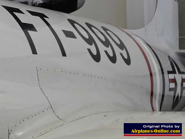 Lockheed F-80A Shooting Star, S/N 44-84999, Buzz Number FT-999