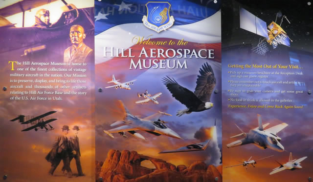Hill Aerospace Museum, located at Hill Air Force Base in Ogden, Utah