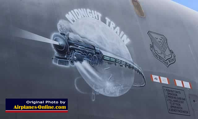 B-1B Lancer "Midnight Train from Georgia", 116th Bomb Wing, in Warner-Robins, Georgia