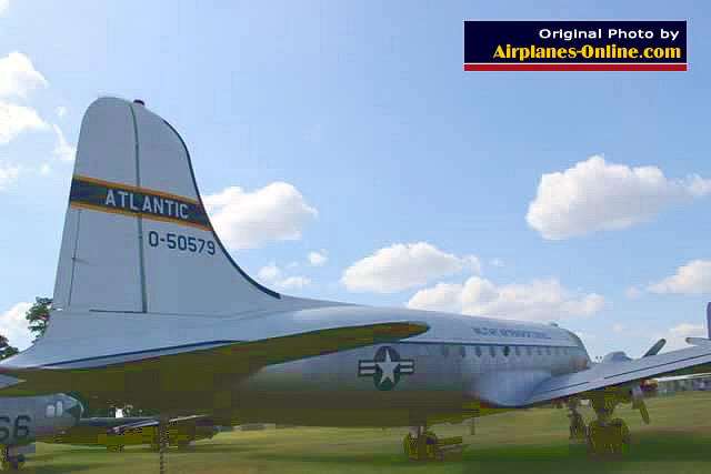C-54G Skymaster, S/N 50579 at Robins AFB in Georgia