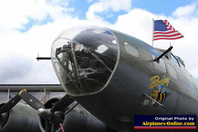 B-17F "Boeing Bee" - S/N 42-29782, at the Museum of Flight
