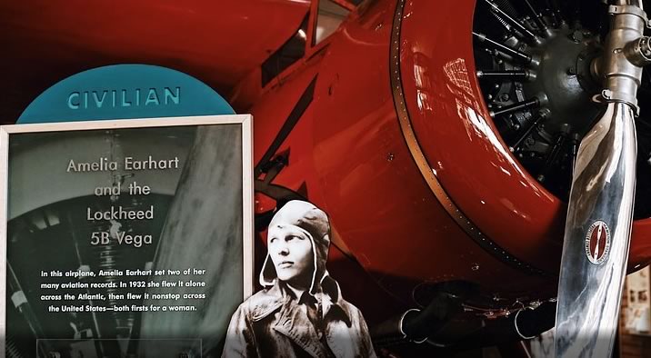Amelia Earhart and the Lockheed 5B Vega