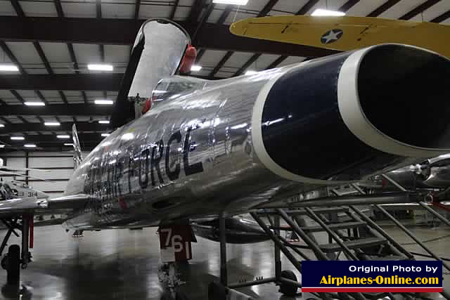 F-100 Super Sabre at the New England Air Museum