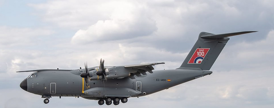 A400M of the UK Royal Air Force