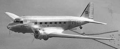 A Douglas DC-2 in flight