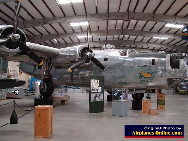 Right side view of Consolidated B-24J Liberator "Bungay Buckaroo" S/N 44-44175 