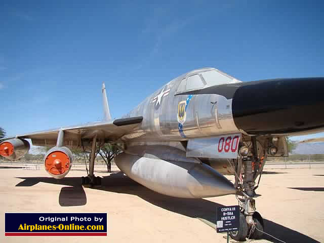 Convair B-58A Hustler - Pima Air & Space Museum